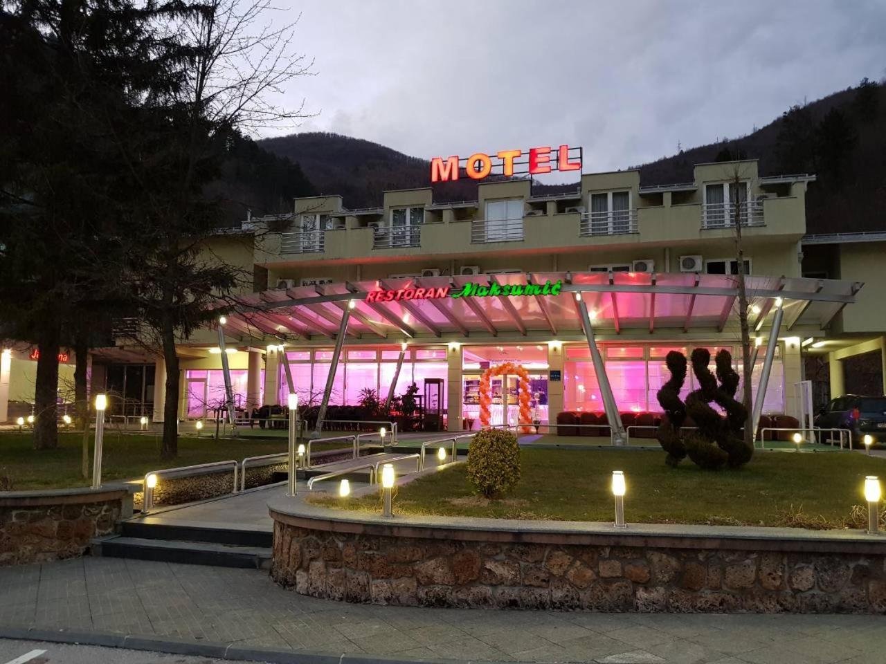 Jablanica Motel Maksumic מראה חיצוני תמונה